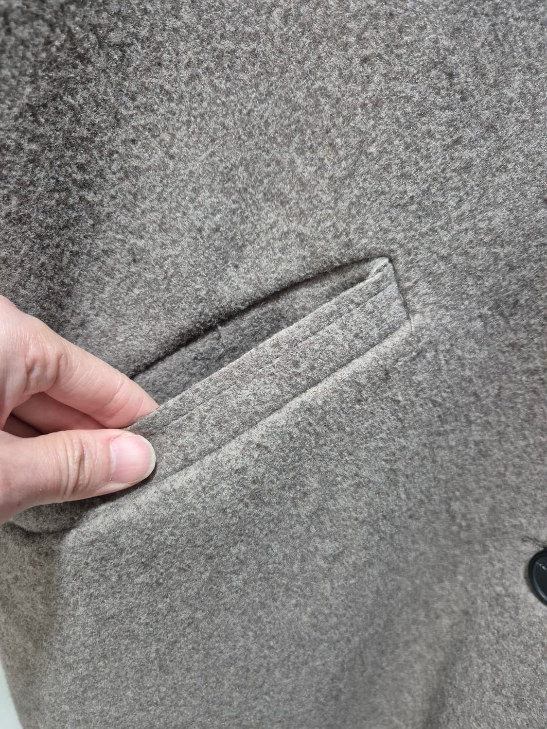 (세일)난닝구. 롱 누빔코트. 모카브라운 상품이미지3