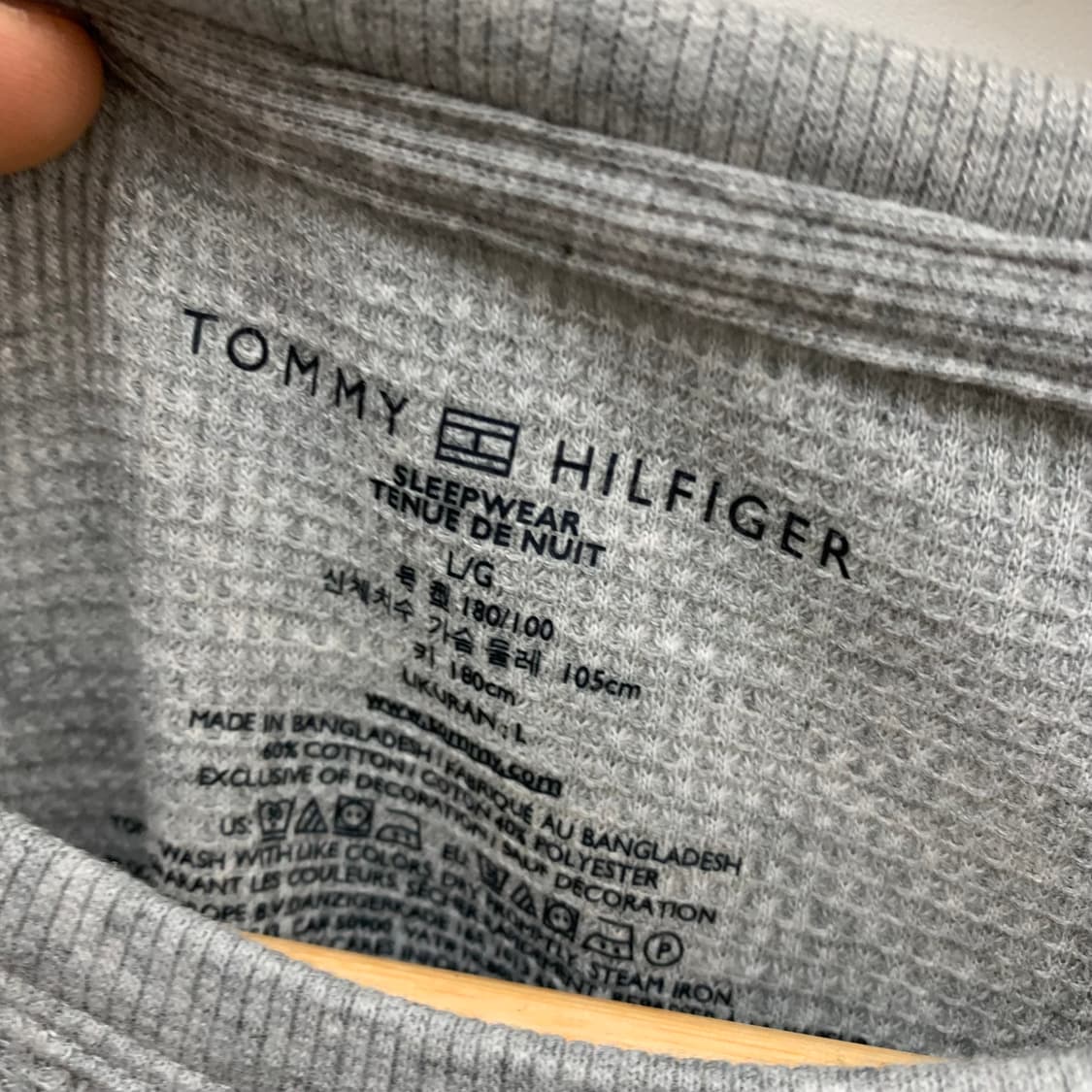 타미힐피거 와플 롱슬리브  상품이미지3