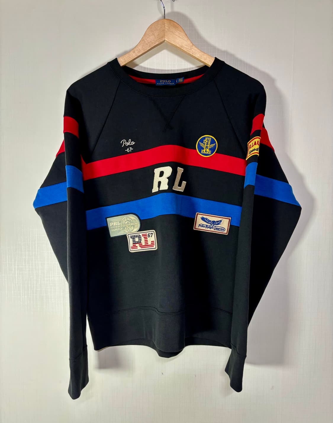 00s POLO 폴로 레이싱 패치 스웻셔츠 맨투맨 상품이미지2
