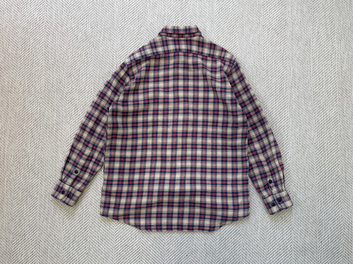 빈티지 플란넬 플랩포켓 체크셔츠  J04198 상품이미지7