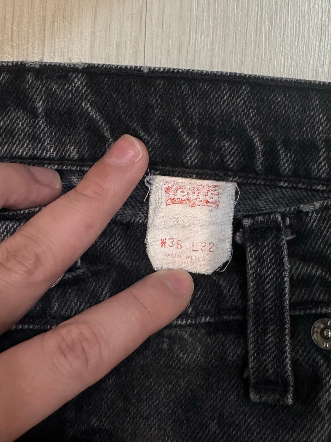 (36x32)90s 리바이스 오렌지 탭 상품이미지3