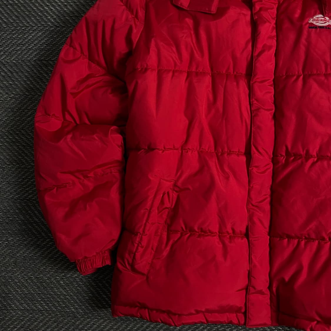 디키즈 USA 오리지날 퀼팅 경량 패딩 레드y 3643 상품이미지5