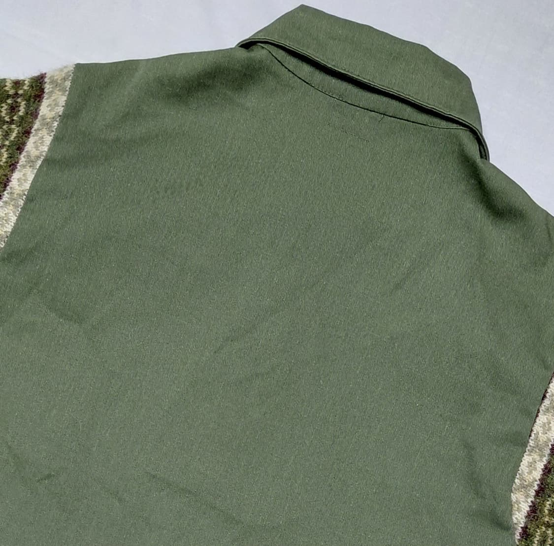 [Remake] 80's 미군 실물 OG-507 x 페어아일 니트 셔츠 상품이미지9
