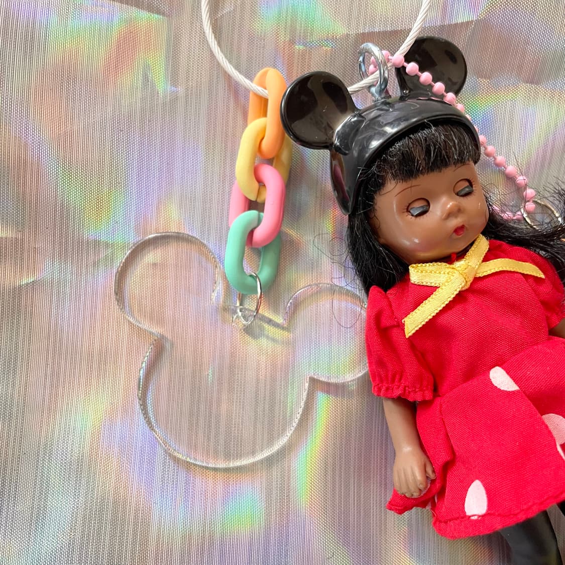 빈티지 맥마담 미키마우스 인형키링 상품이미지7