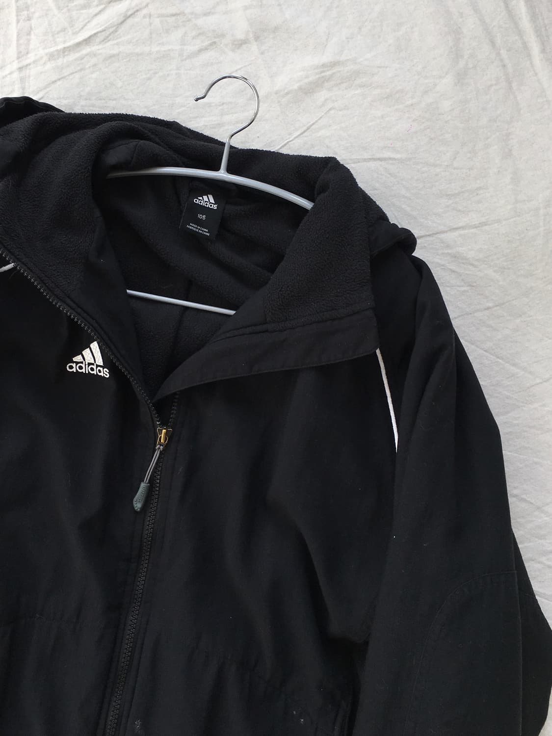 아디다스 배색라인 후드자켓 상품이미지4