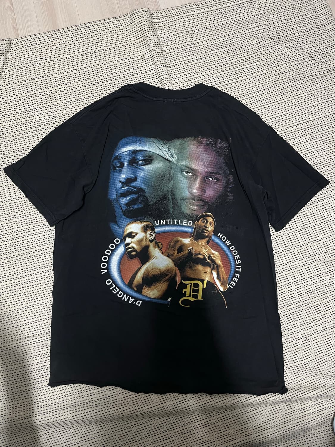 디안젤로 voodoo 빈티지 밴드 티셔츠 상품이미지2