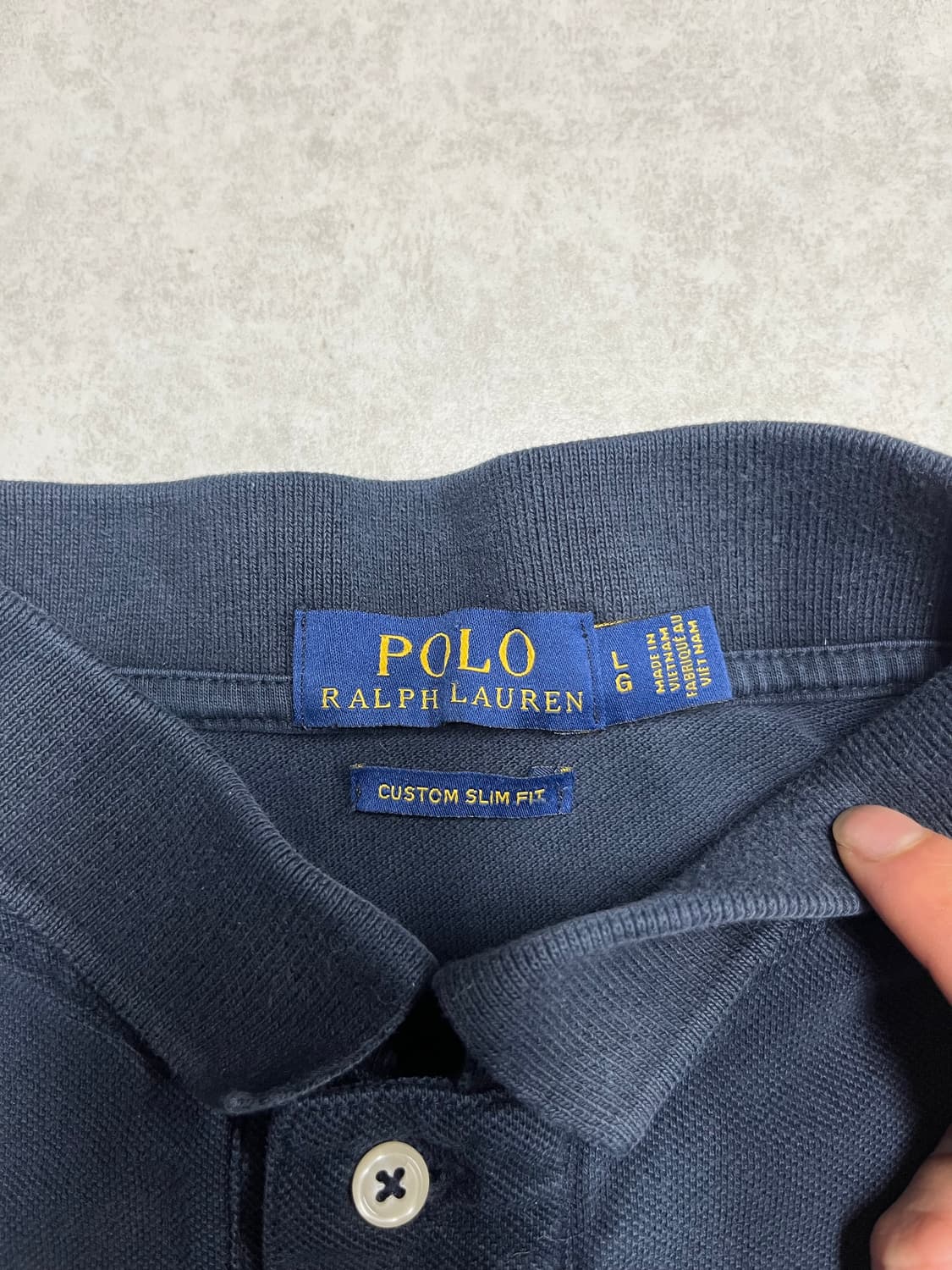 폴로 랄프로렌 긴팔 카라티 L 상품이미지2