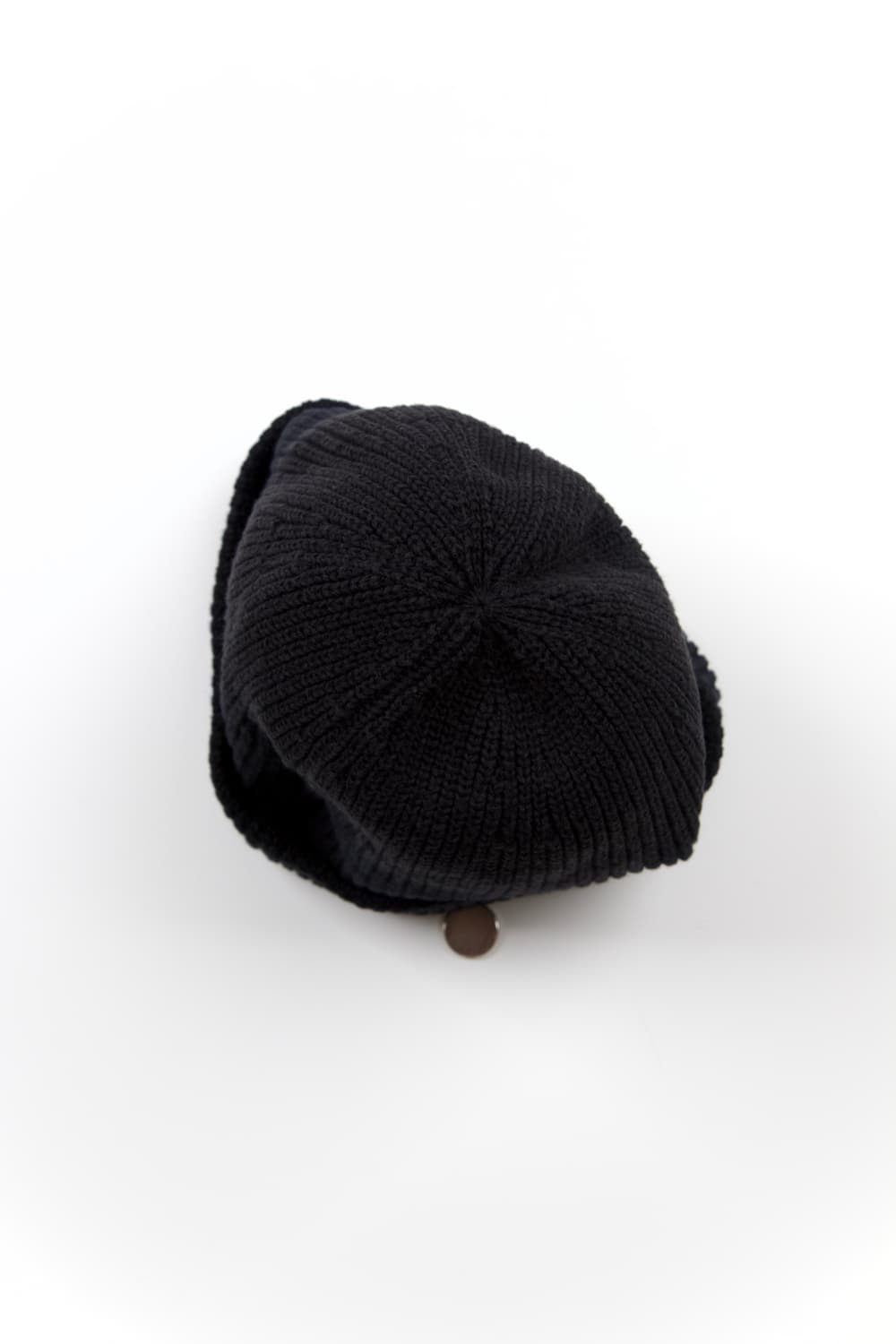 Racal SK8 롤 니트 캡 블랙 상품이미지3