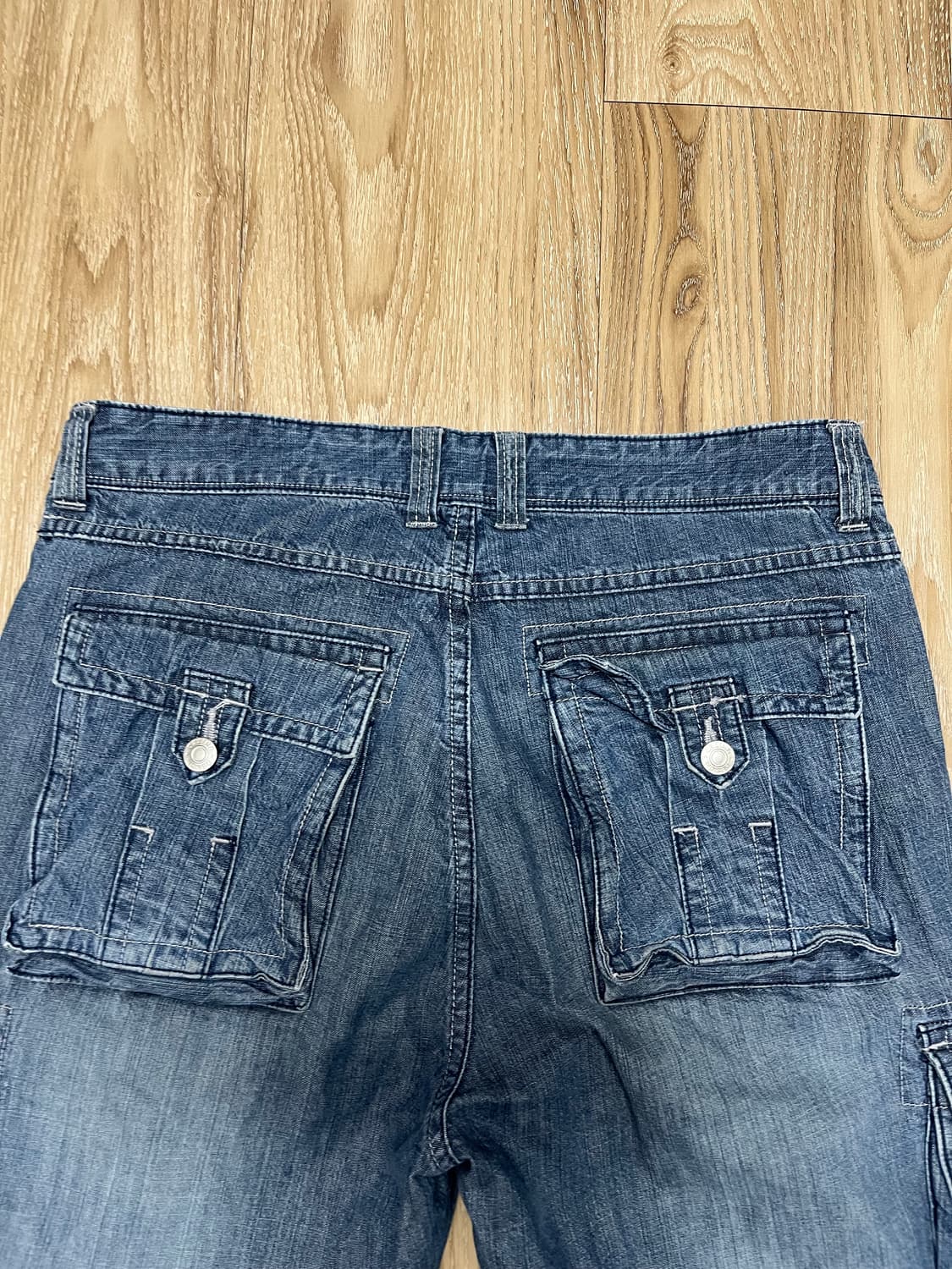 디자인 유나이티드 카고 청바지 32 상품이미지2