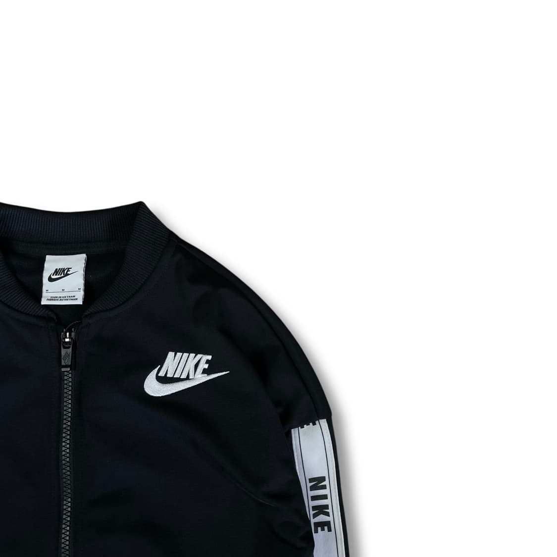 나이키 블랙 사이드 로고 트랙탑 M 상품이미지2