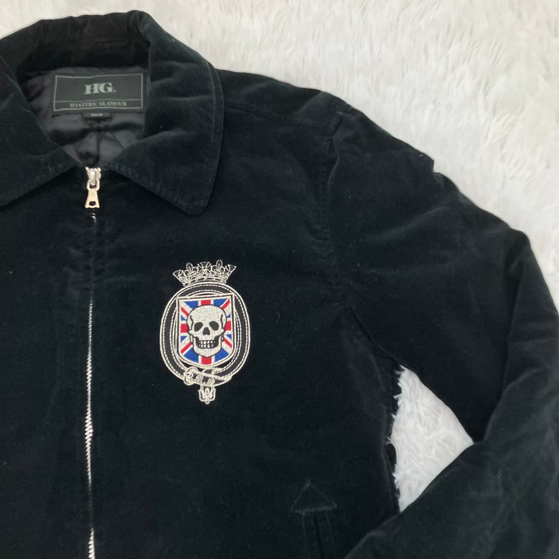 빈티지 히스테릭글래머 바이커 블루종 y2k 스트릿 갸루 펑키 일본빈티지 상품이미지8