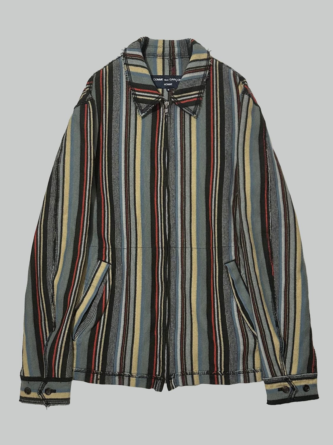 꼼데가르송 옴므 니트 집업 자켓 상품이미지1