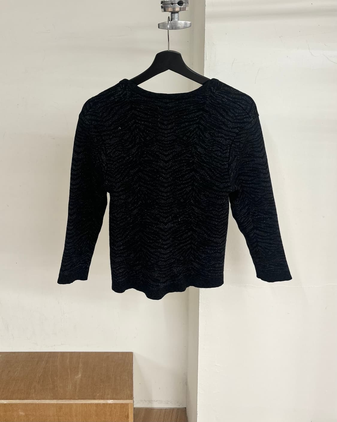 크리스찬 디올 블랙 지브라 가디건  상품이미지6