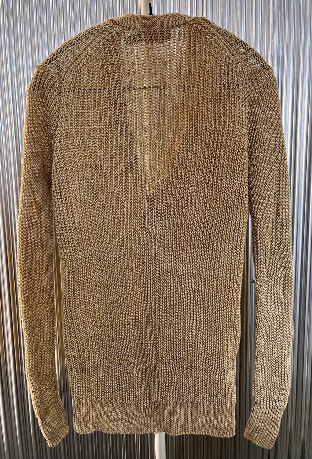 폴로 랄프로렌 린넨 100 니트 가디건 S 상품이미지3