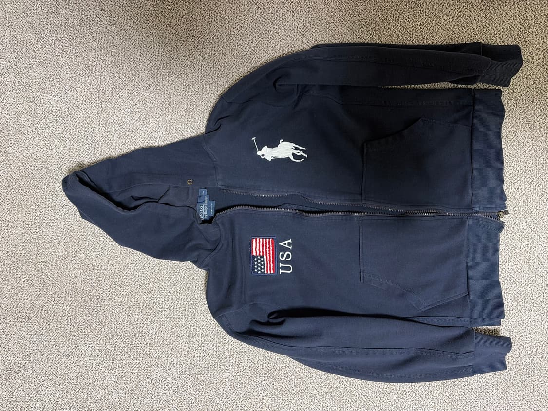 폴로 빅포니 후드집업 상품이미지1