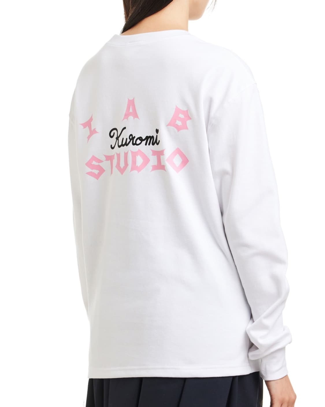 아이앱 쿠로미 화이트 롱슬리브 - S,M 상품이미지2