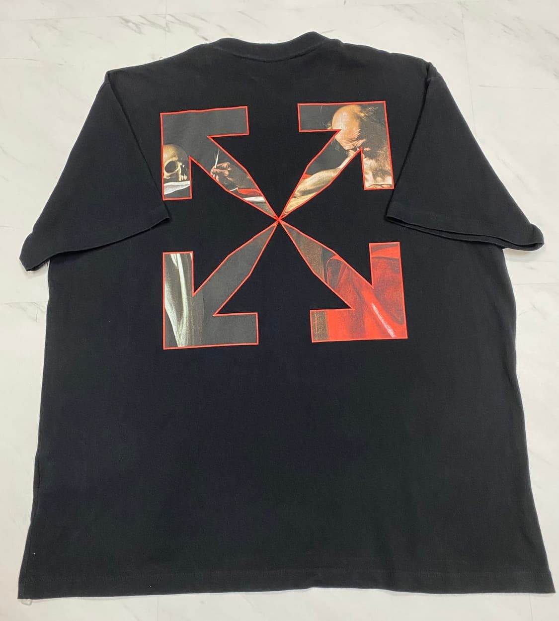 오프화이트 반팔티 (105)  상품이미지4