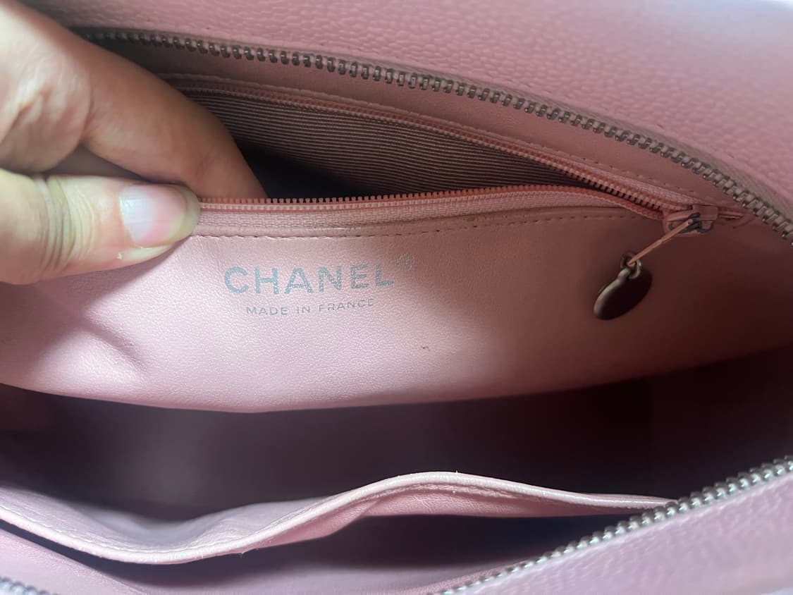 빈티지 샤넬 캐비어 코인백 핑크 상품이미지6