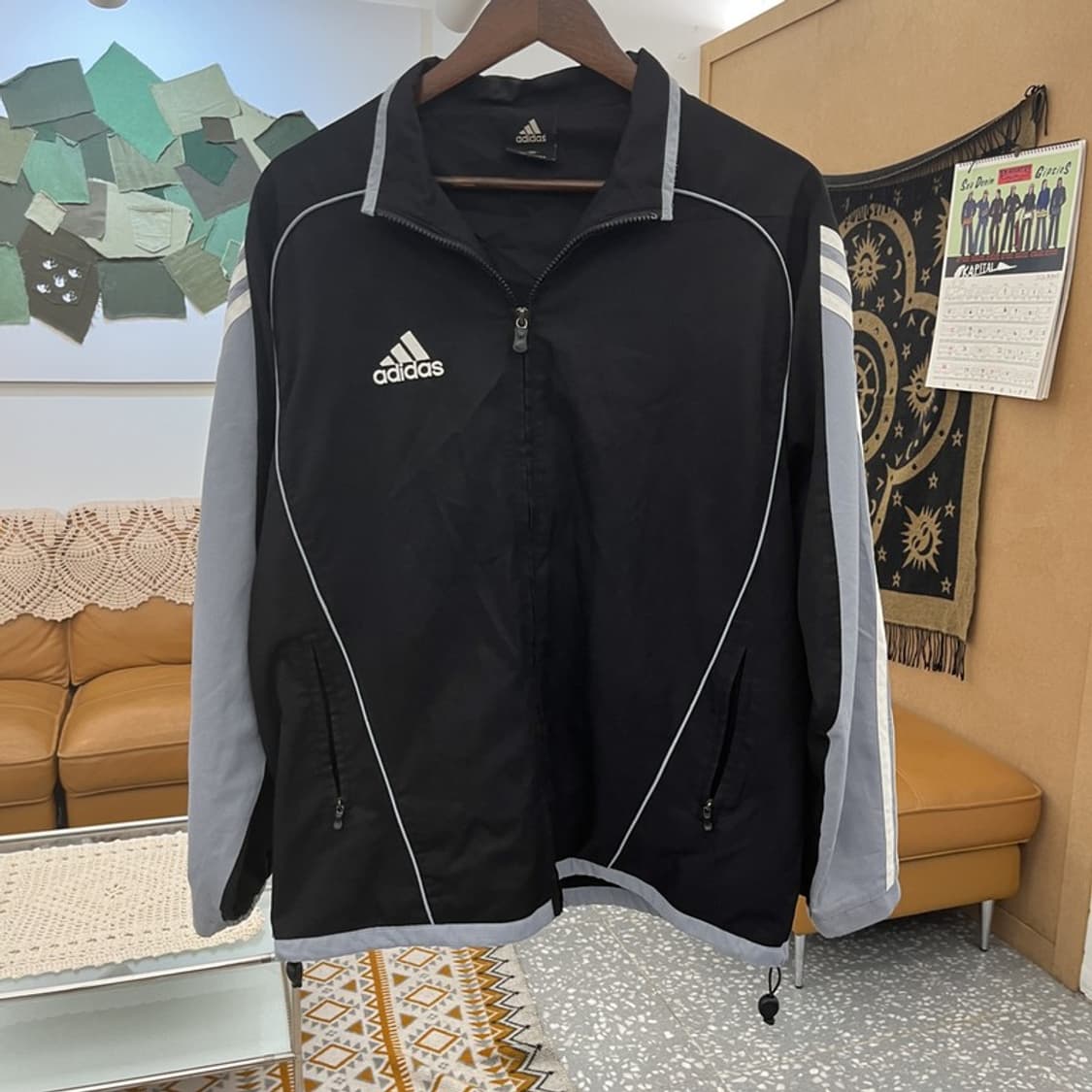 아디다스 고프코어 레트로 토르네오 바람막이 자켓 100 C11080 상품이미지3