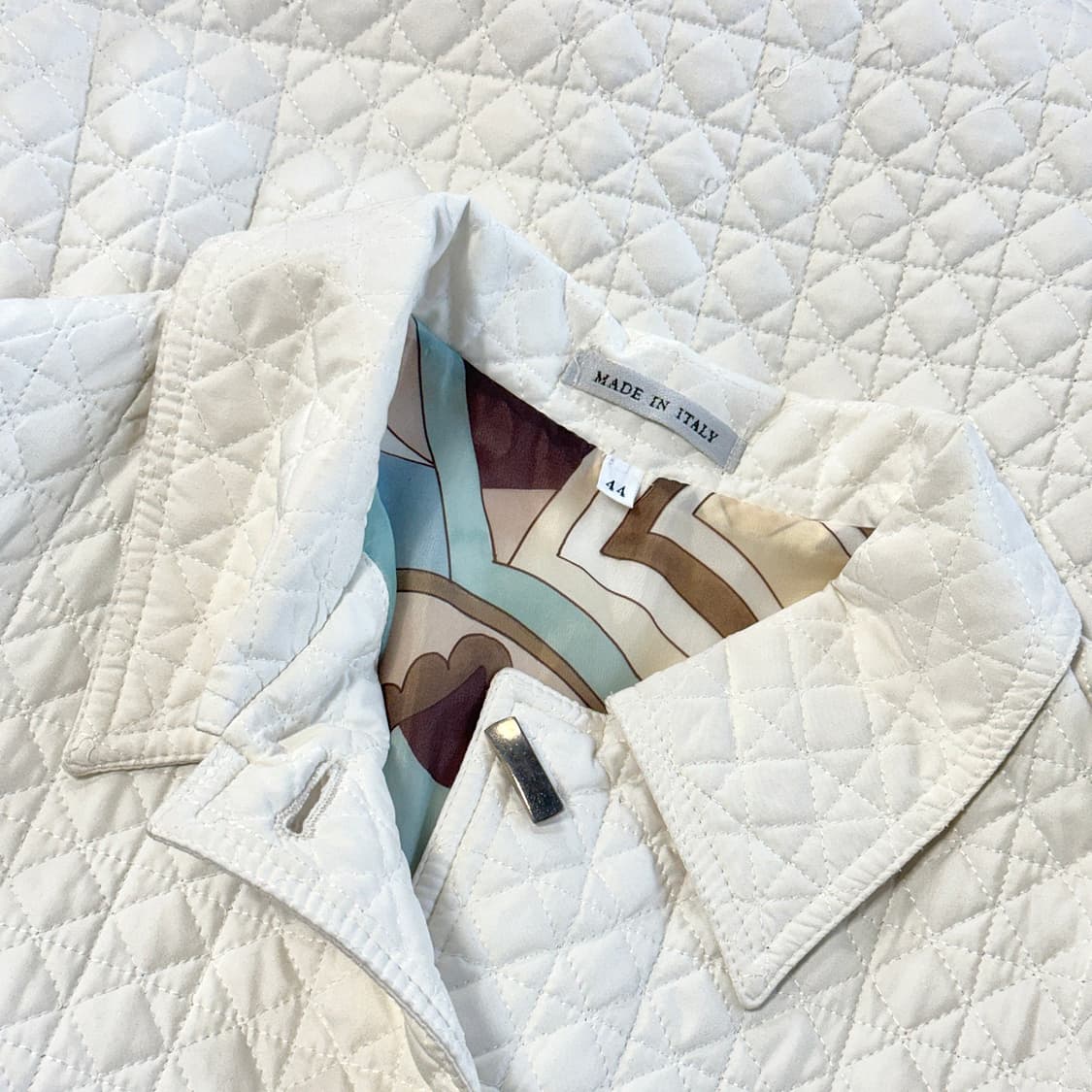 이태리 GARII 벨티드 퀼팅 자켓 상품이미지2