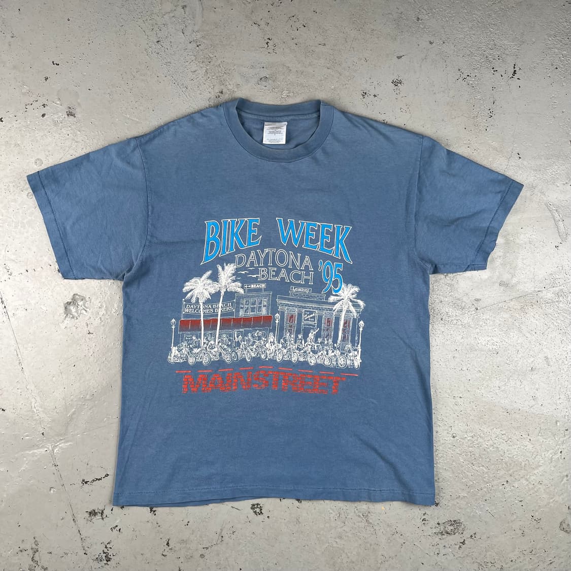 빈티지 1995 데이토나 비치 바이크 위크 반팔 상품이미지1