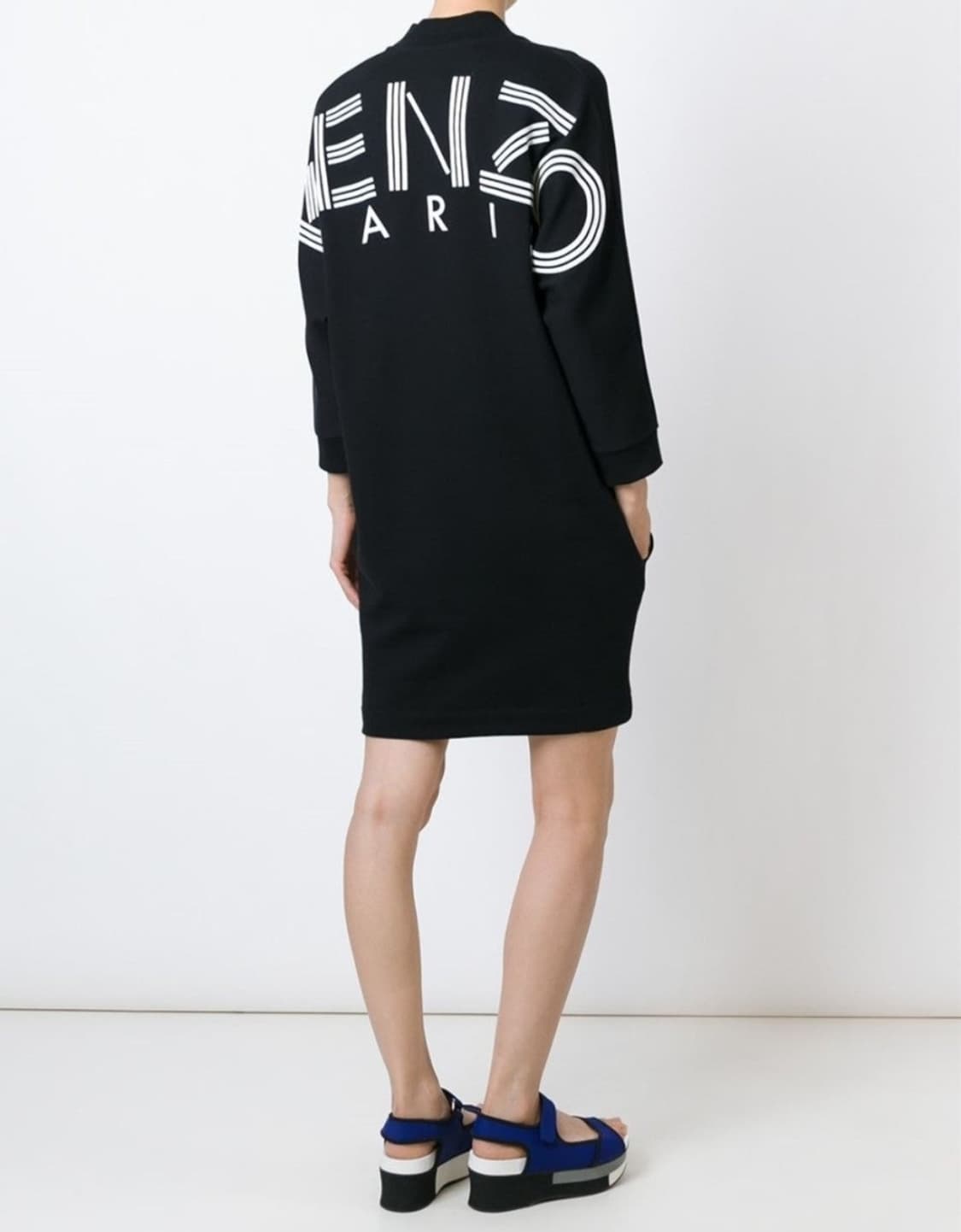 KENZO 겐조 오버핏 로고 맨투맨 원피스 (55-66/표기S) 상태최상 상품이미지7