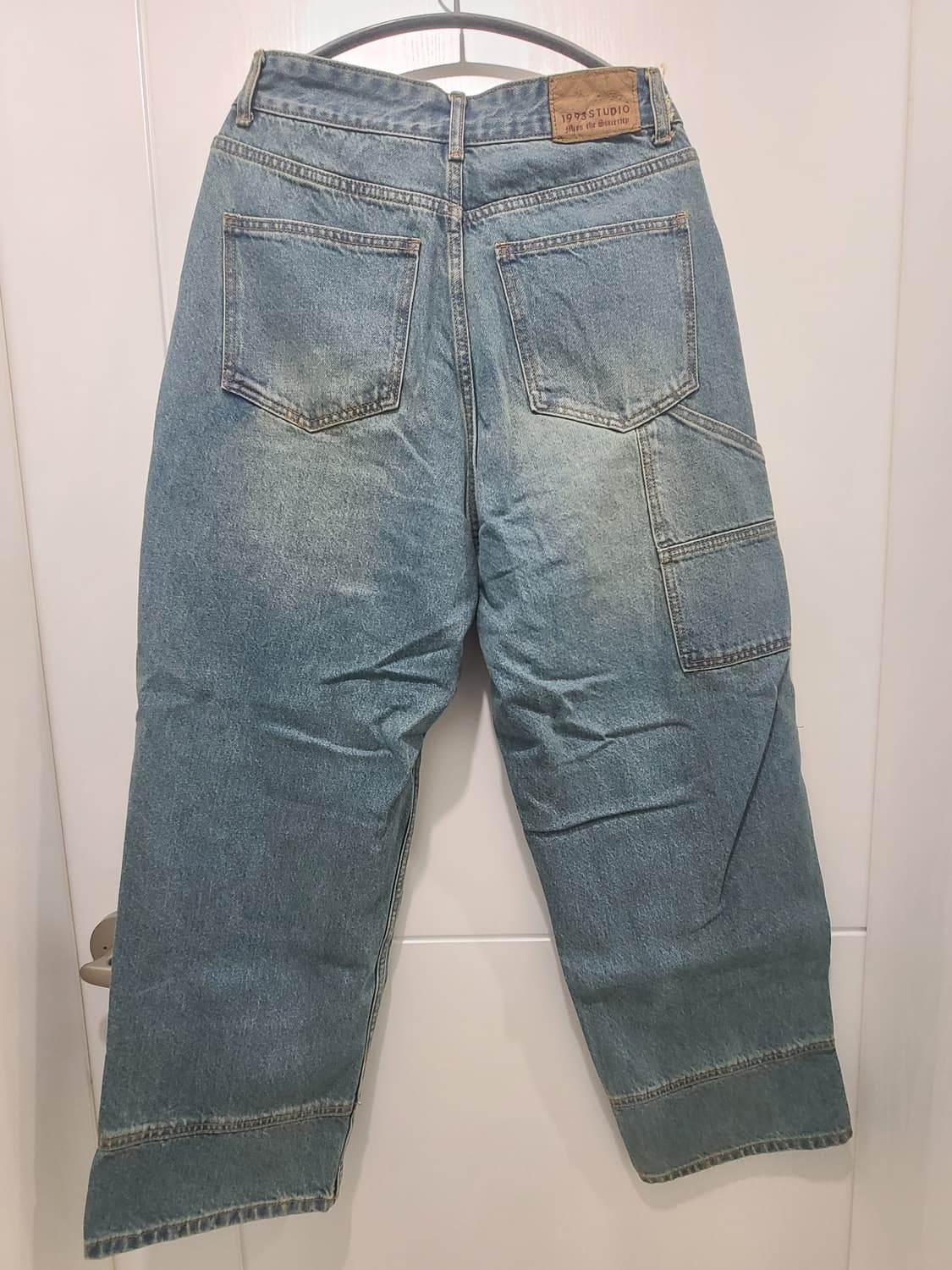 1993스튜디오 빈티지 워싱 데님자켓 팬츠 세업 상품이미지3