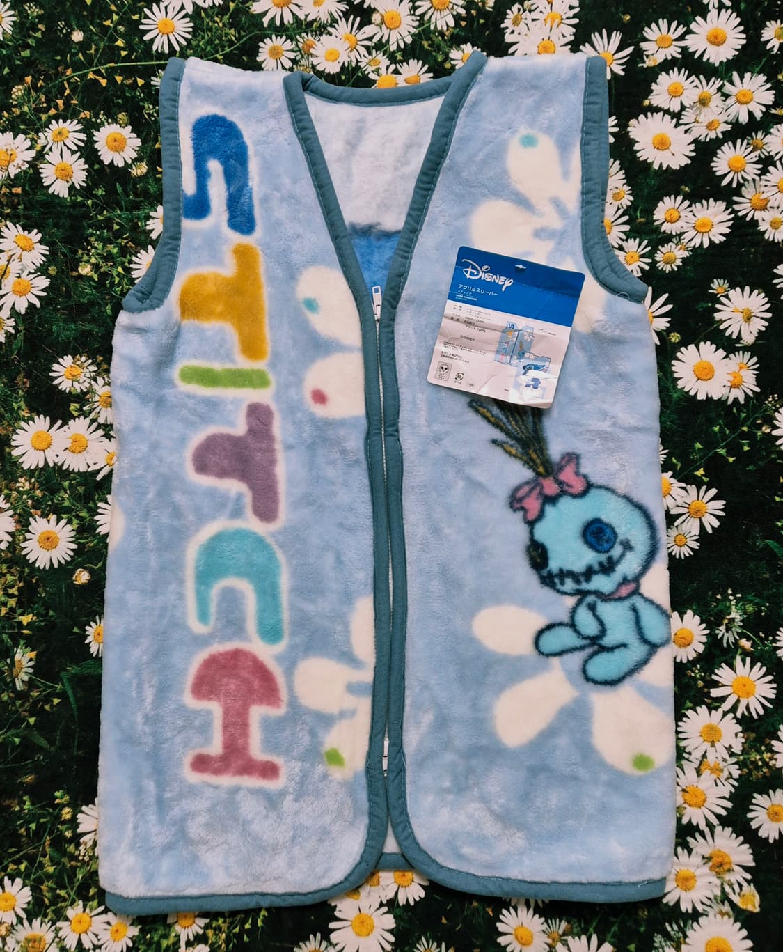 Disney 디즈니 스티치 수면조끼 여성 M 상품이미지2