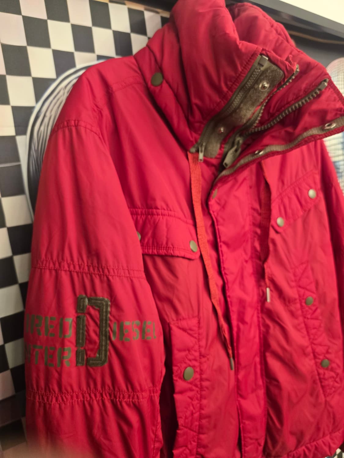 디젤(Diesel) 하이넥  재킷 상품이미지2