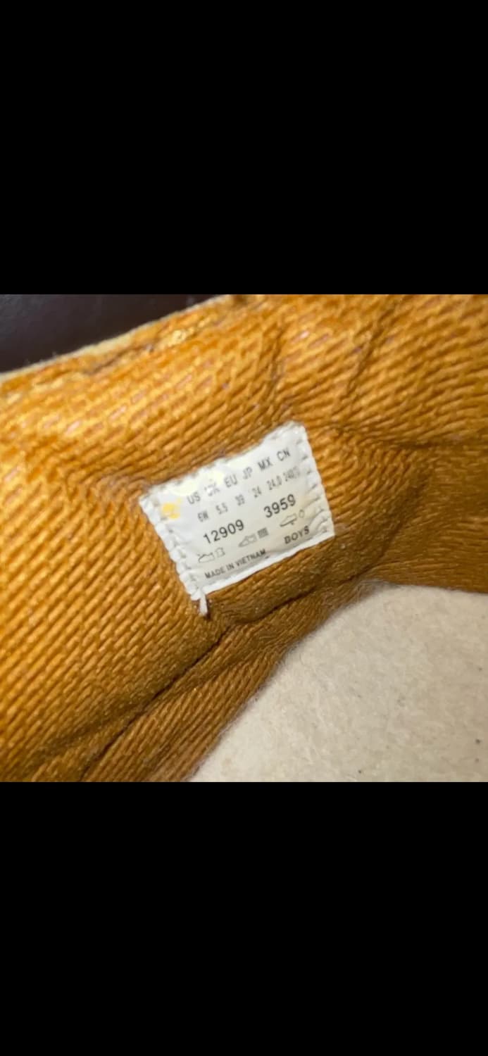 팀버랜드 6인치 기본 워커 uk5.5 jp24 상품이미지10