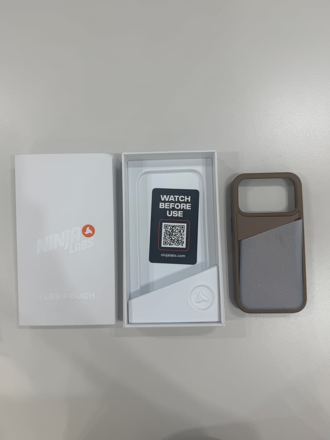 닌자랩스 아이폰 17 프로 케이스 모카투명 상품이미지2