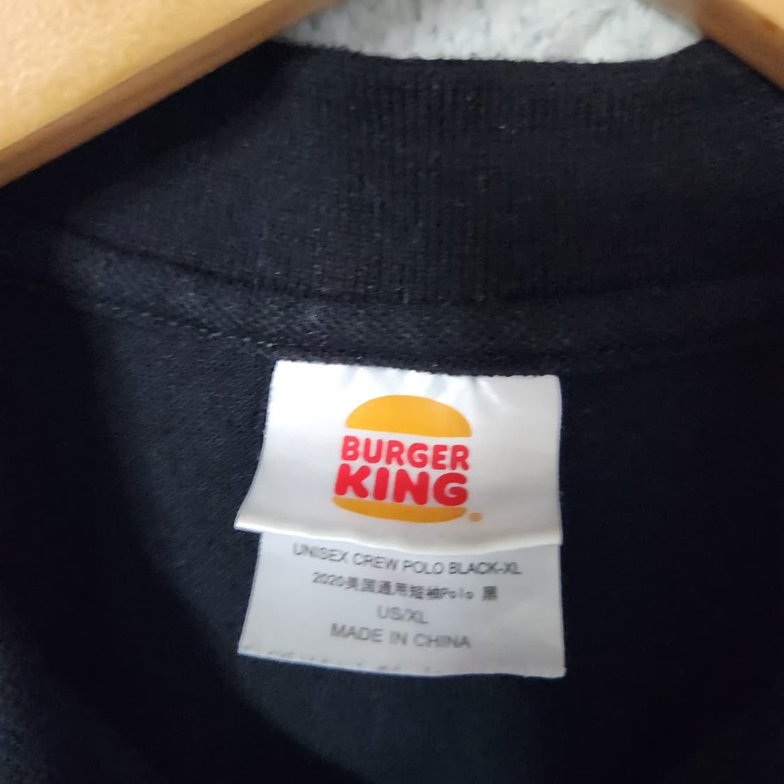 H23 [XL] 버거킹 반팔 카라티  상품이미지3