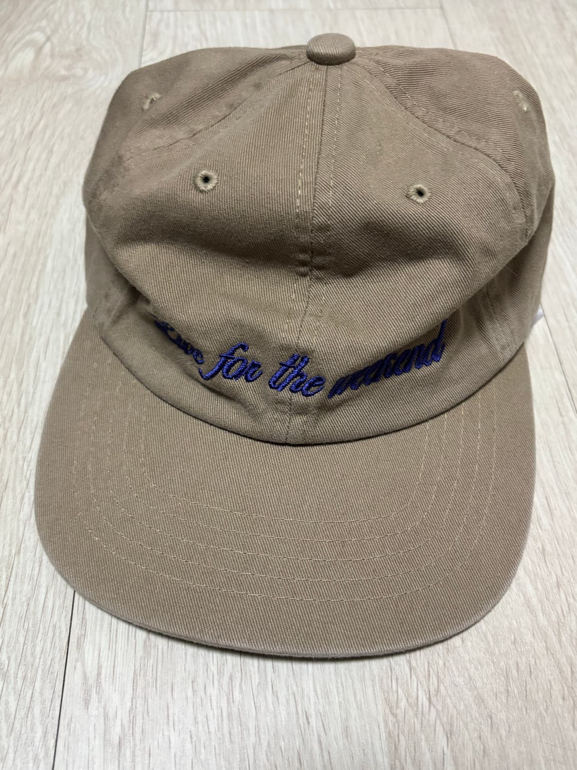 홈바디띵즈 모자 HBT WEEKEND CAP 브라운 상품이미지2