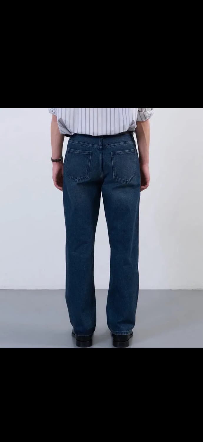플랙 데님 BUSINESS B06 022 TAPERED DARK BLUE 상품이미지5