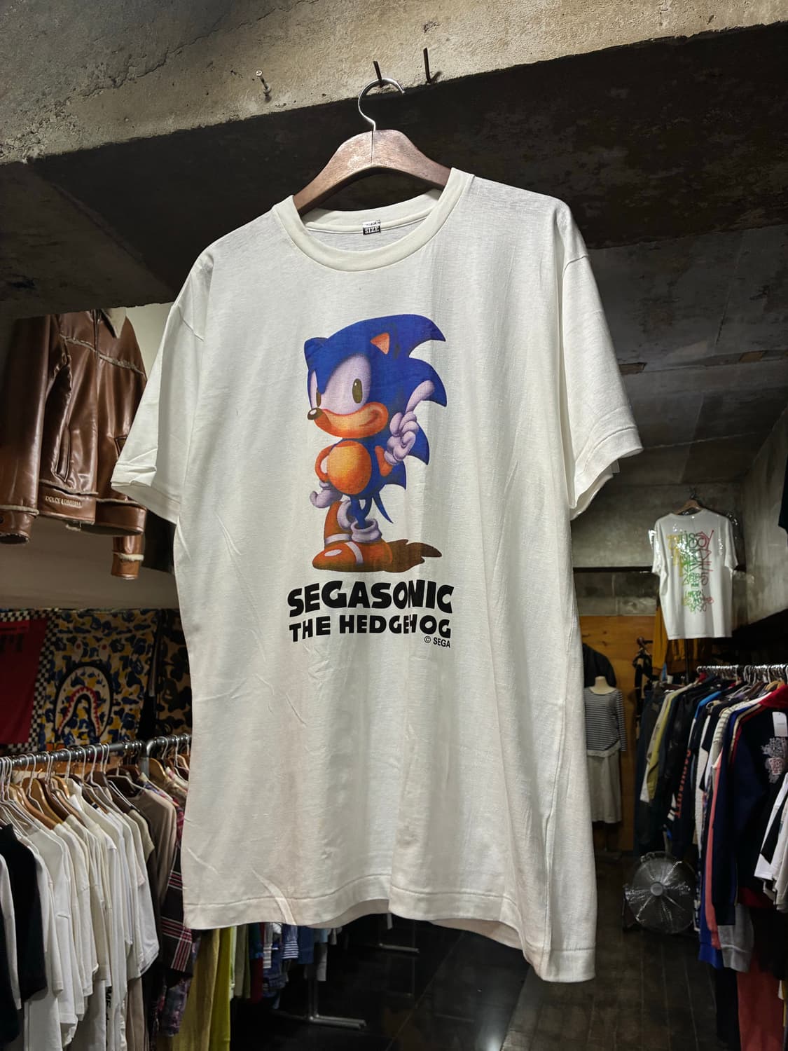 90s SEGA SONIC  소닉 아카이브 티셔츠 상품이미지2