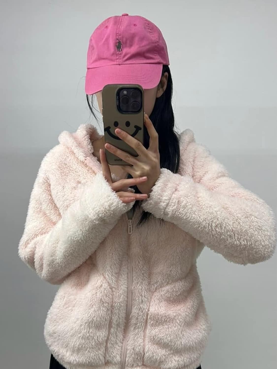폴로 랄프로렌 핑크 볼캡 상품이미지1