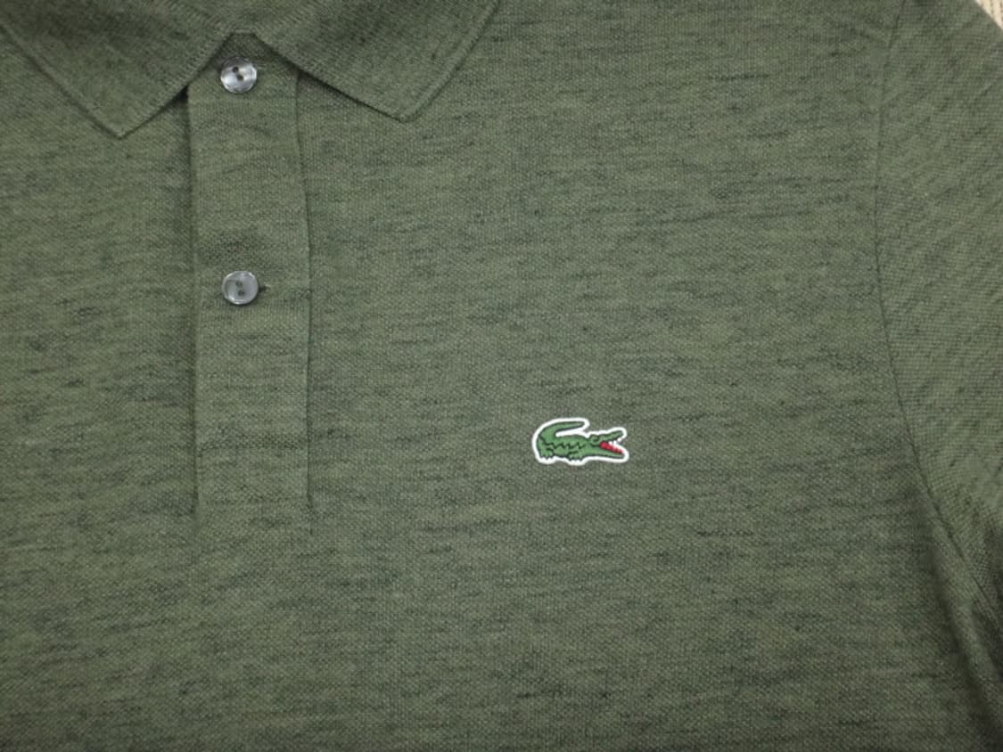 (L/5사이즈) 라코스테 슬림핏 카라 반팔 티셔츠 상품이미지4