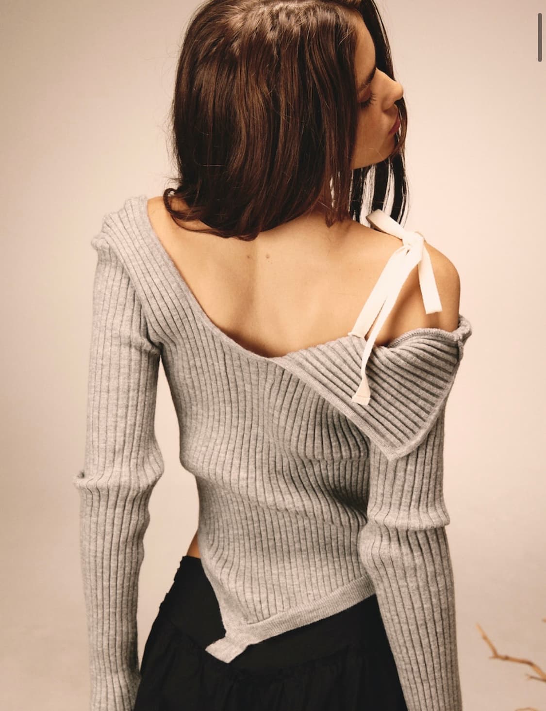 글로니 아이사 니트 그레이 상품이미지2