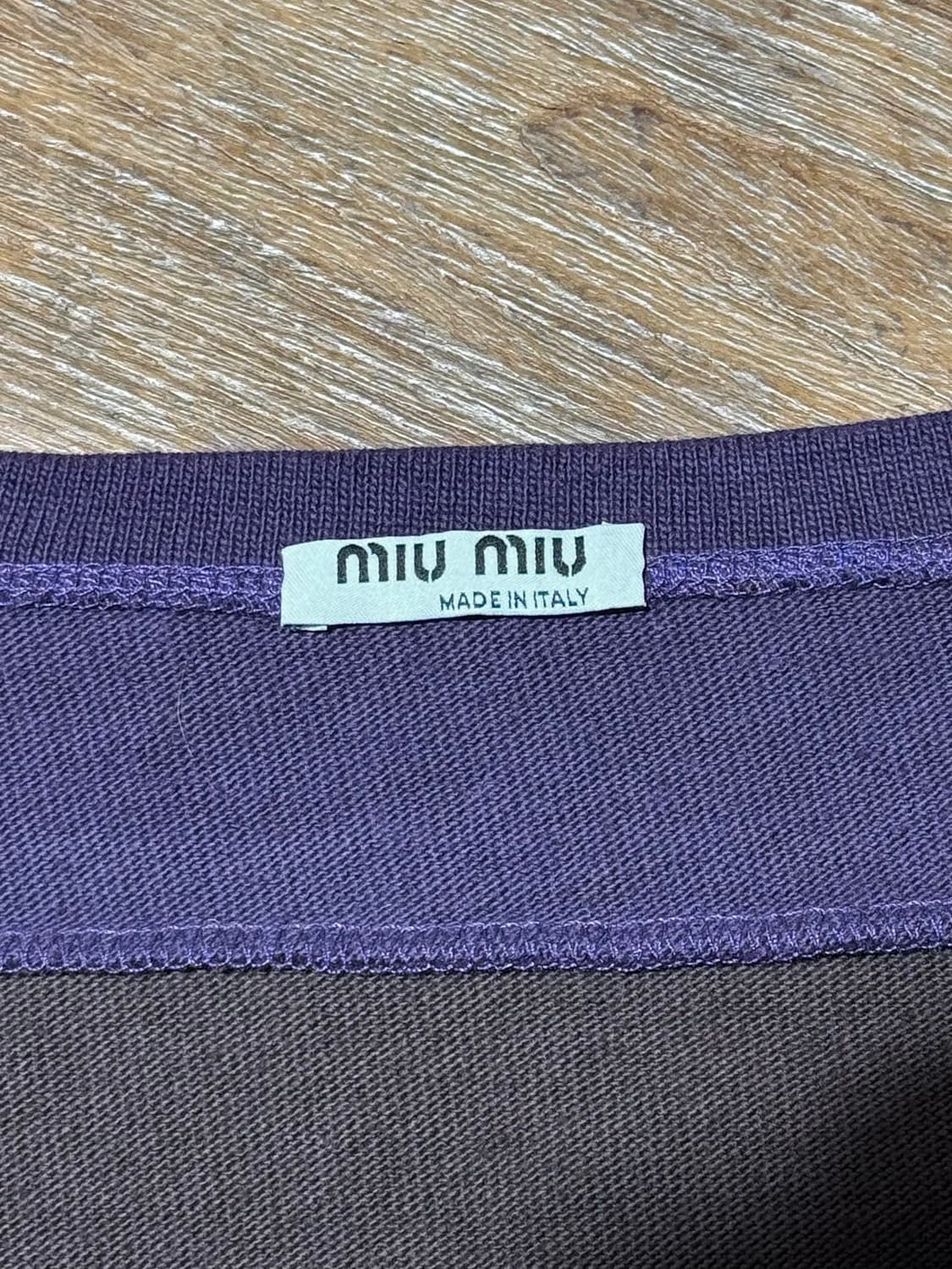 미우미우 멀티컬러 스트라이프 코튼 집업 가디건 상품이미지7