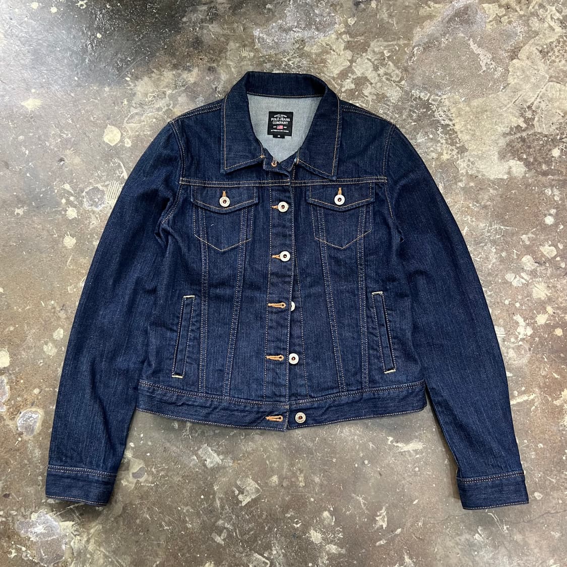 M) 폴로 랄프로렌 데님자켓 청자켓 폴로진스 청자켓 아메카지 워크웨어 상품이미지1