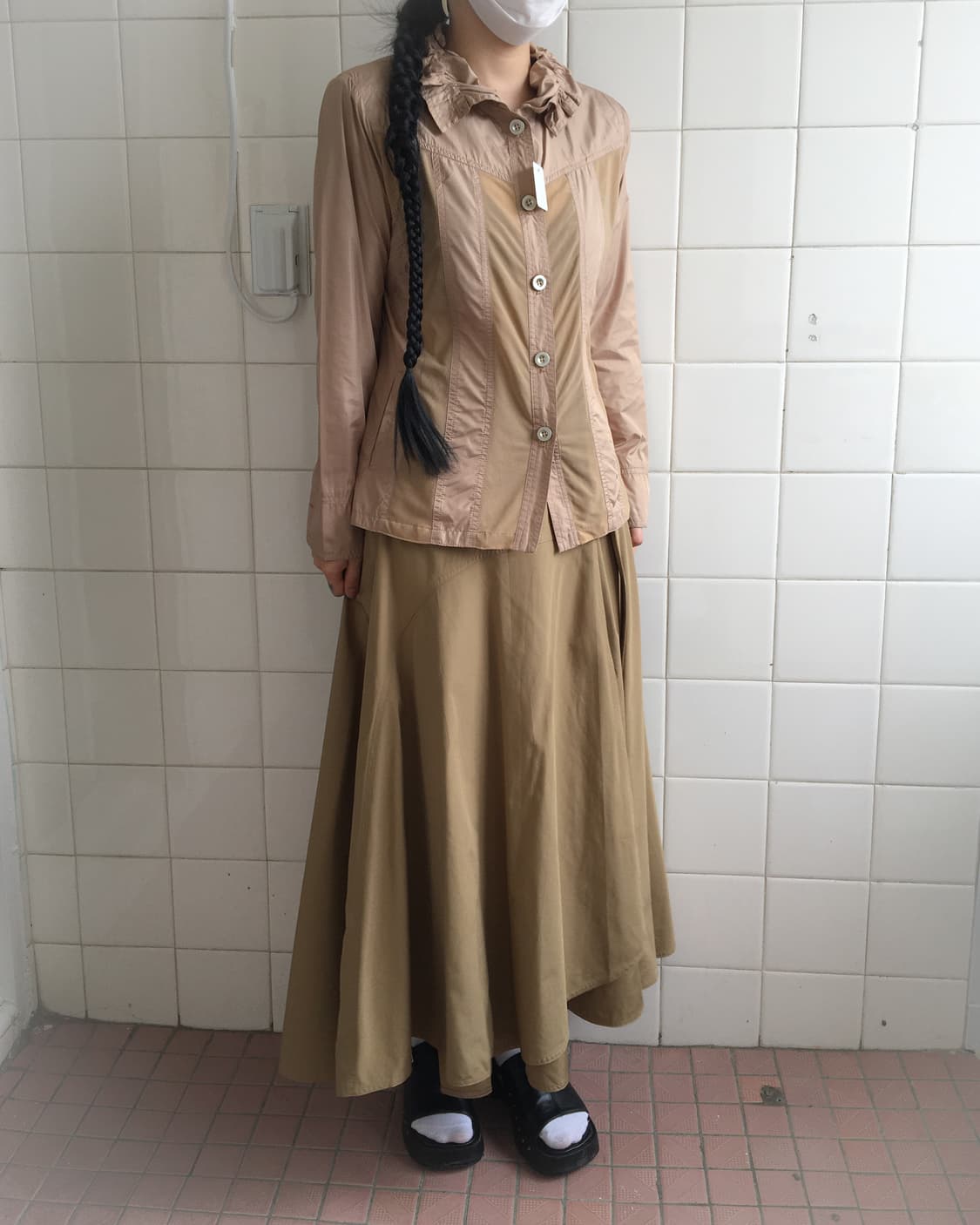 Line detail glossy jacket 상품이미지6