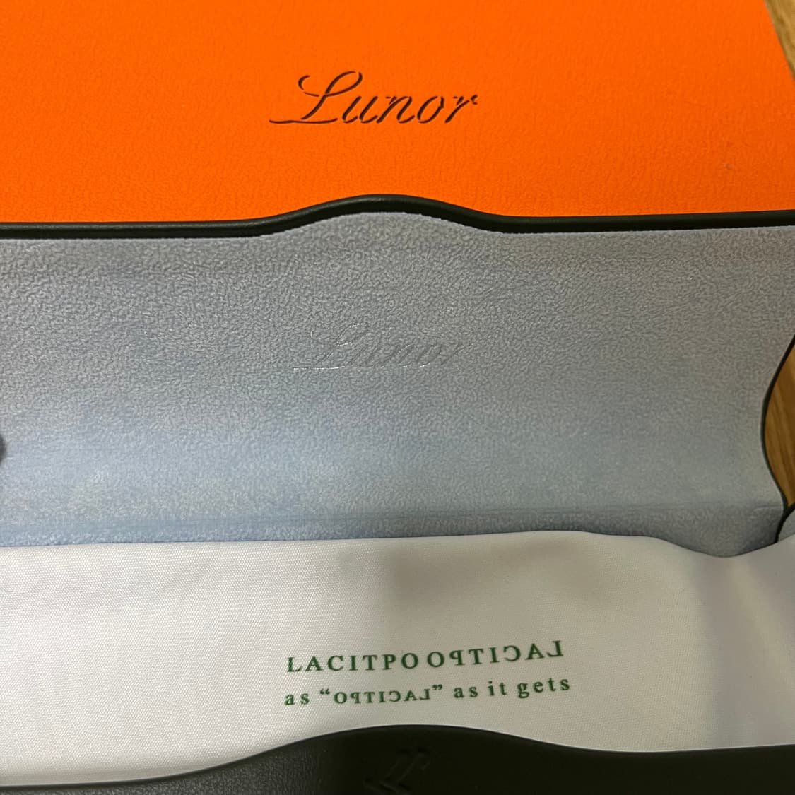 르노 클래식 룬드 안경테 실버 무테 스티브잡스 lunor 상품이미지5