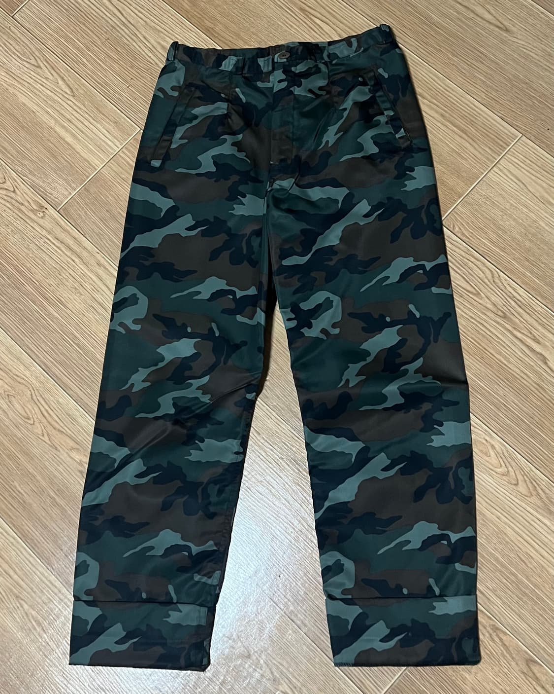 요지야마모토 나일론 카모롤업팬츠 3size 상품이미지1