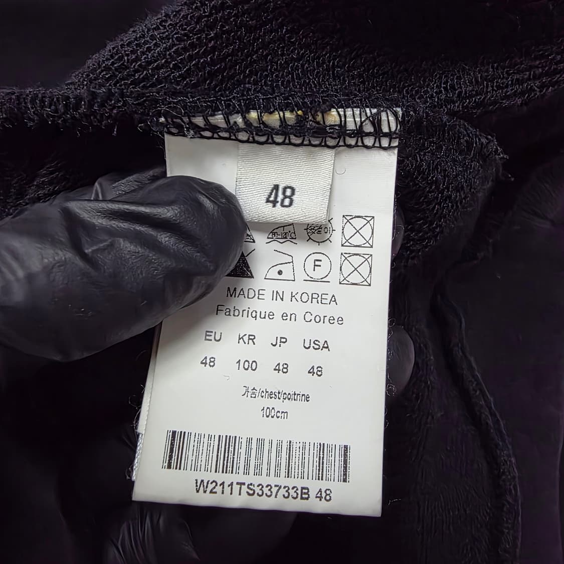 {클로젯}[48][새상품급]우영미 플라워 백로고 후드티 상품이미지8