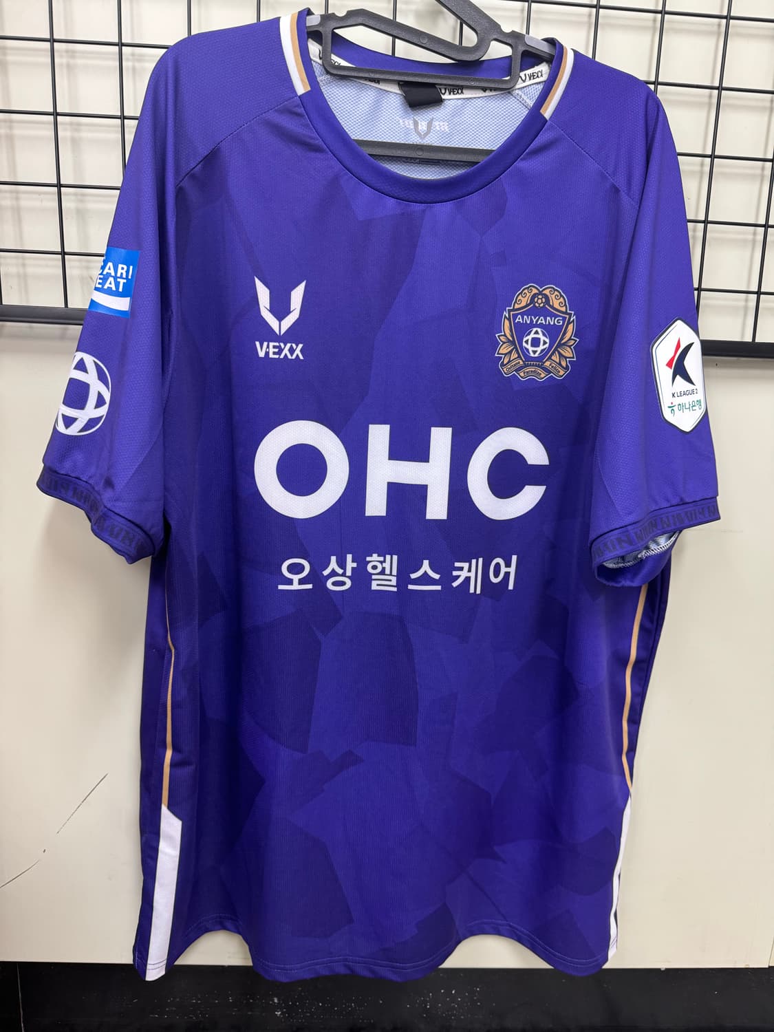 2024 FC안양 홈 유니폼 No.99 주현우 친필사인 115사이즈 상품이미지1