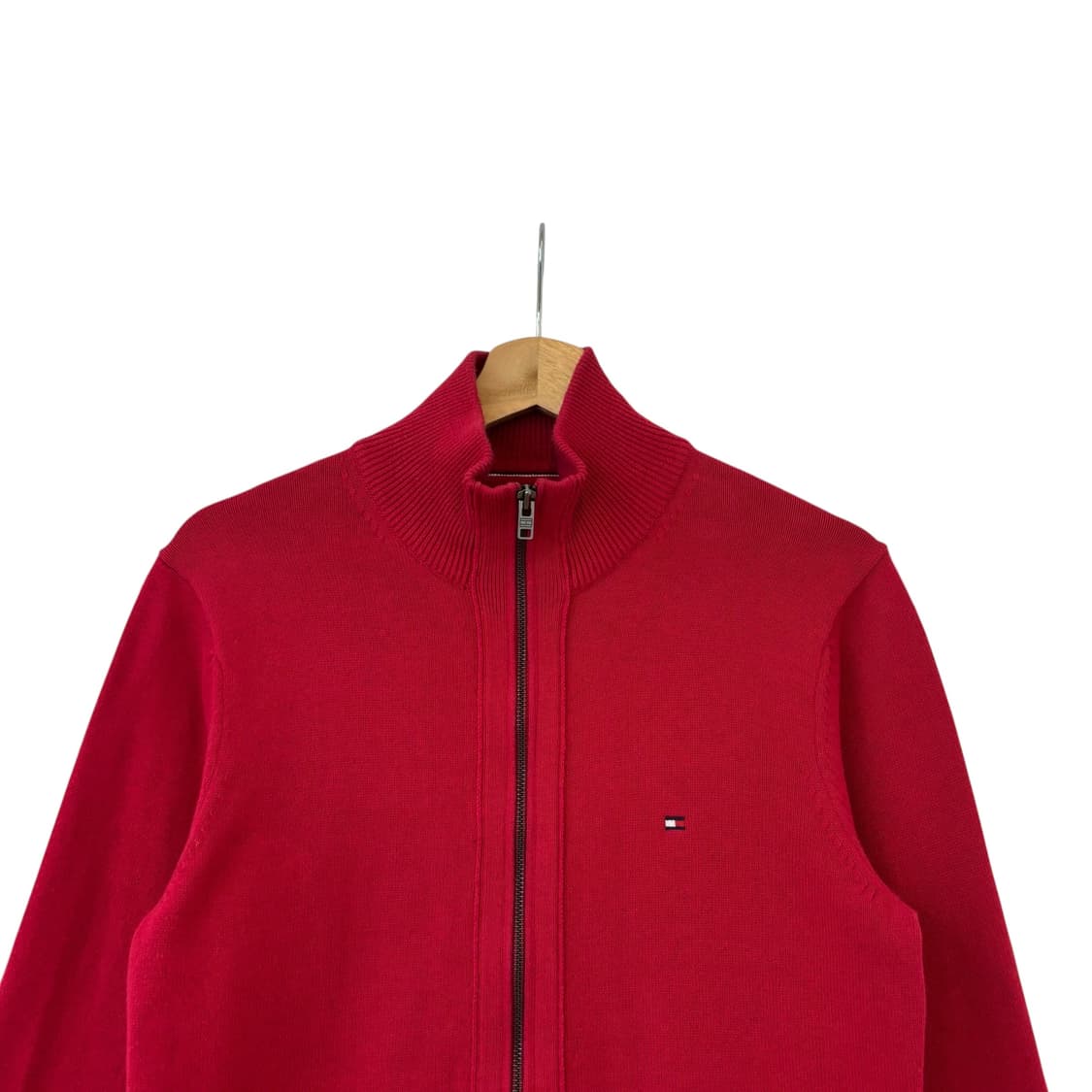 타미힐피거 코튼 린넨 니트 집업 상품이미지2