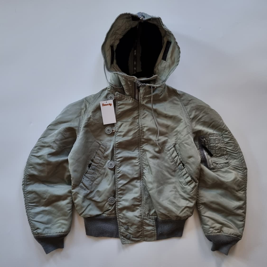 1980's 알파인더스트리 미제 군납 N2B 플라이트 자켓  상품이미지1