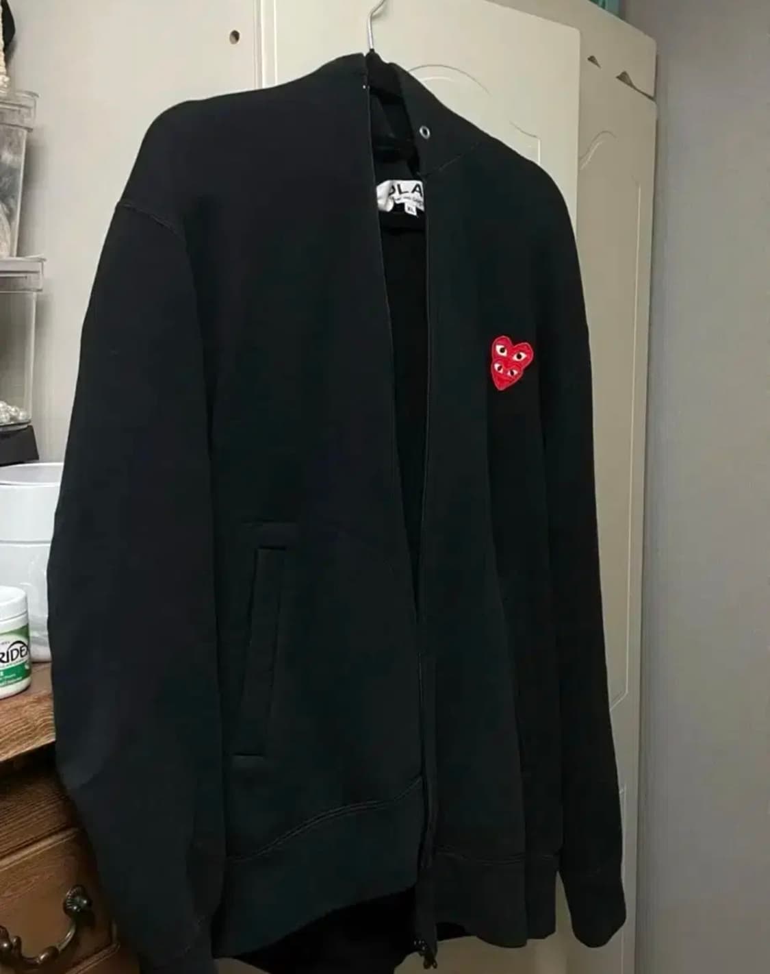 꼼데가르송 더블와펜 후드집업 상품이미지3