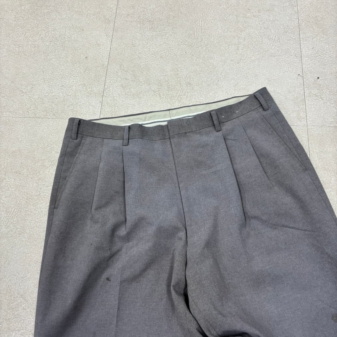 빈티지 그레이 슬랙스 상품이미지2