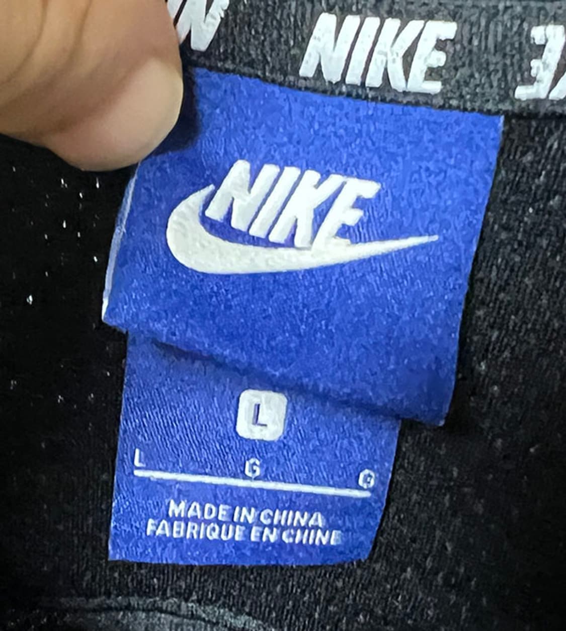 NIKE 나이키 NSW 어드밴스 15 니트 반팔티셔츠 블랙차콜 L 100 상품이미지3
